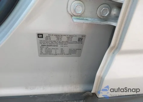 2015 GMC Terrain Slt-2 из США, поврежденный, VIN 2GKFLTE32F6143753